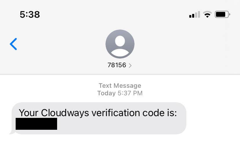 Cloudways Verification